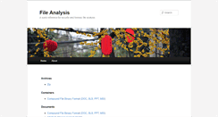 Desktop Screenshot of fileanalysis.net